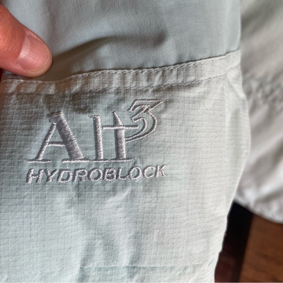 Obermeyer two-tone Dynamic ski/winter jacket Baby Blue - Picture 13 of 16